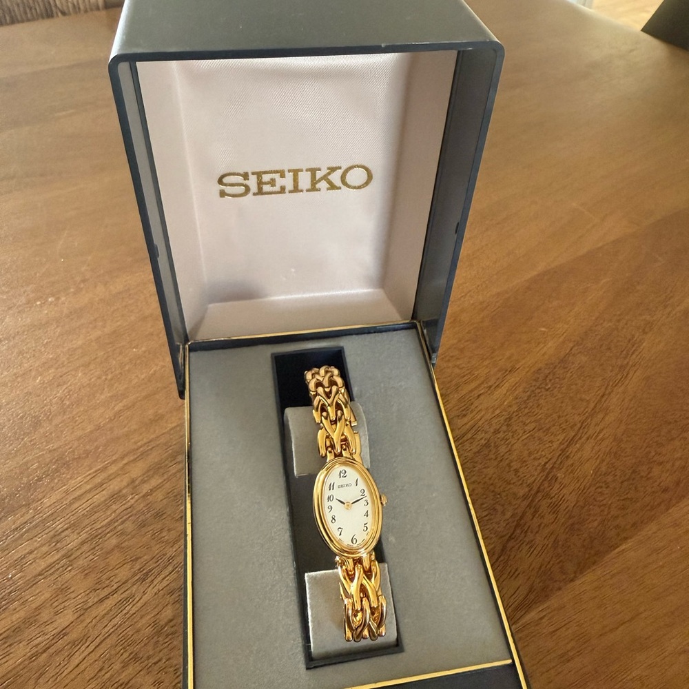 Seiko Women's Gold Watch